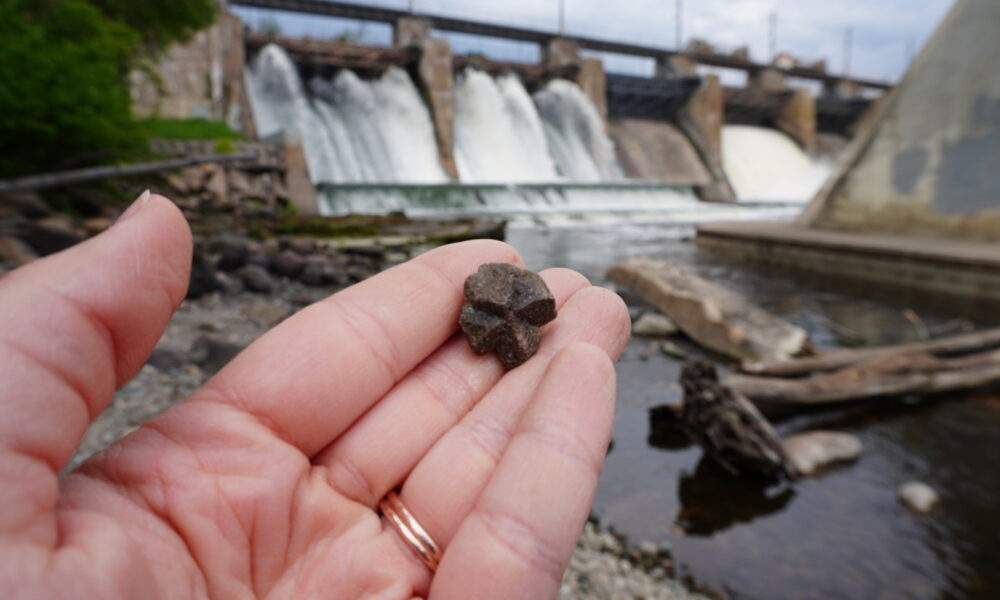 Cross Rock at Blanchard Dam