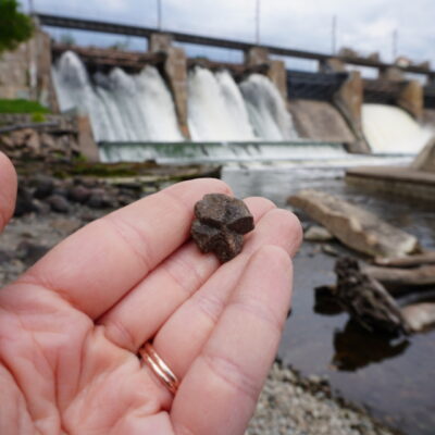 Cross Rock at Blanchard Dam
