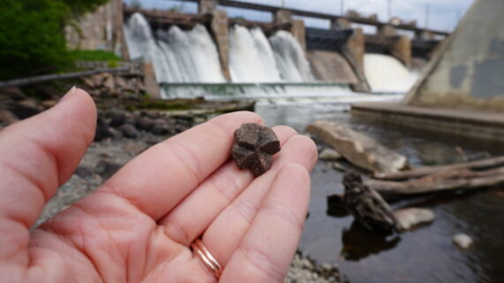 Cross Rock at Blanchard Dam