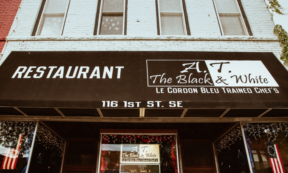 A. T. The Black and White Outside