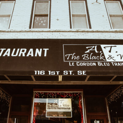 A. T. The Black and White Outside