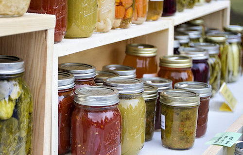 Farmers Market jarred goods