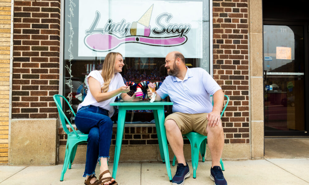 Ice cream at Lindy Scoop