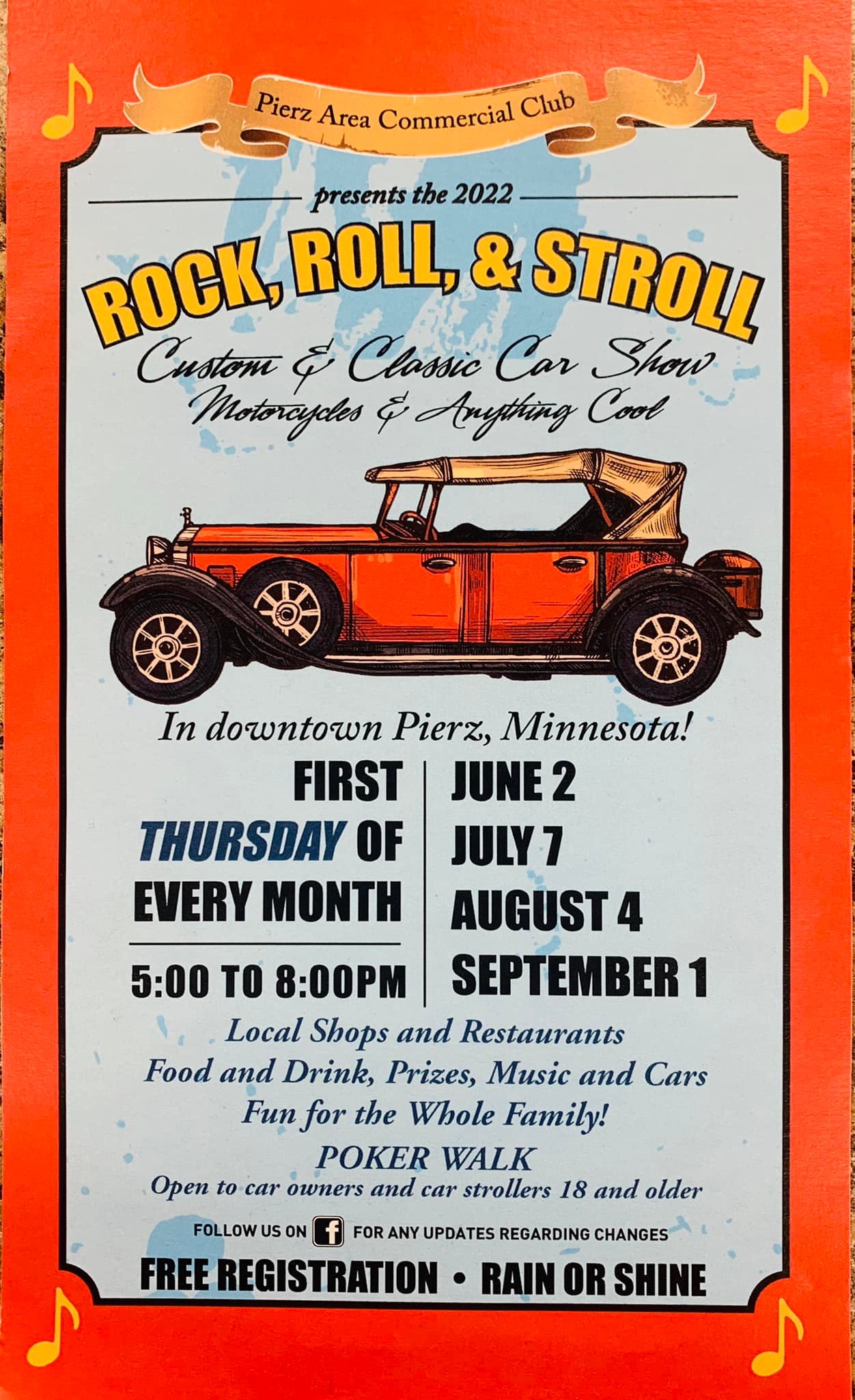 Pierz Rock, Roll, & Stroll