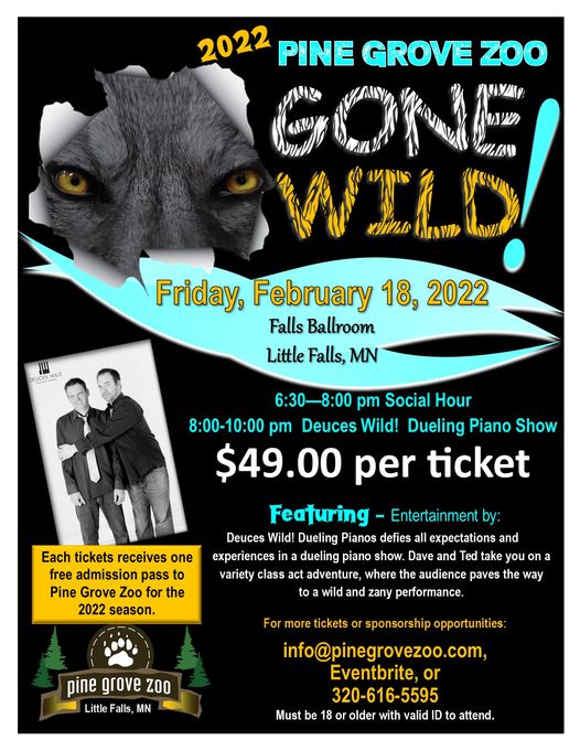 Pine Grove Zoo's Wild Roar & Pour Fundraiser