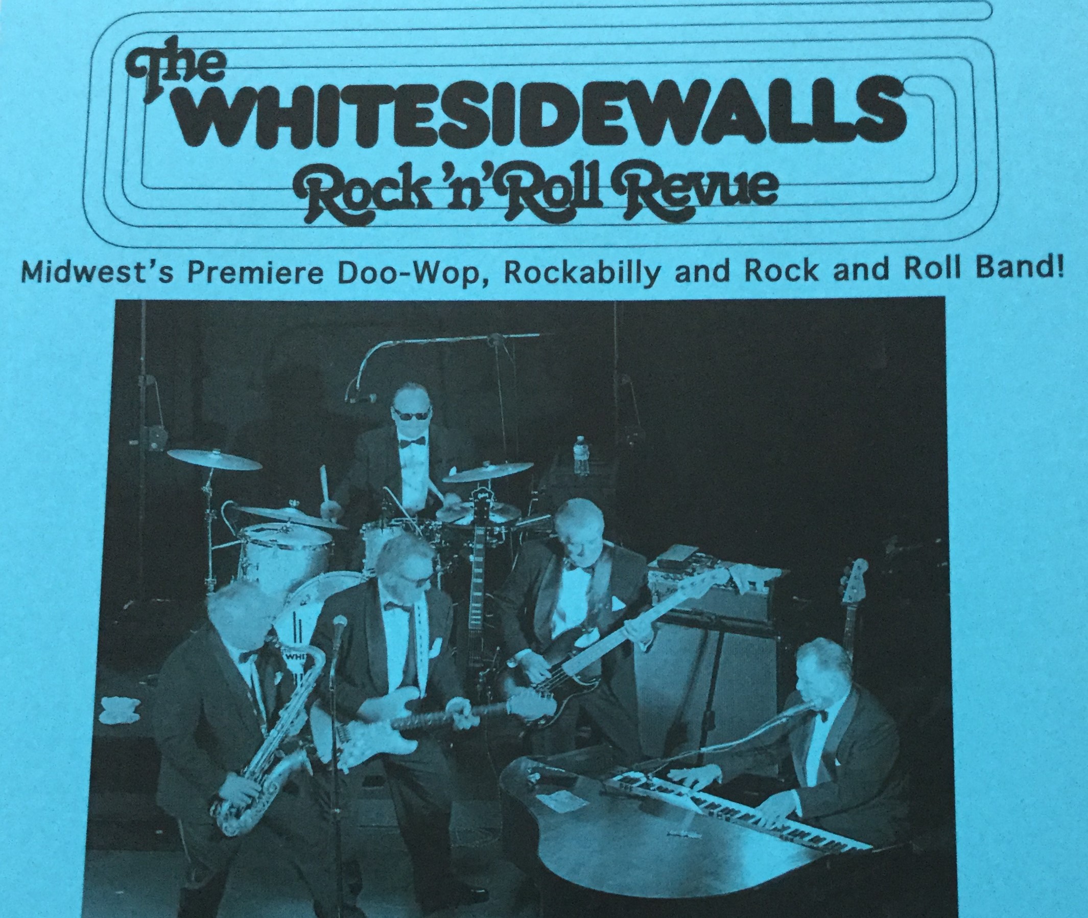 The Whitesidewalls: Midwest's Premiere Doo-Wop, Rockabilly and Rock and Roll Band!