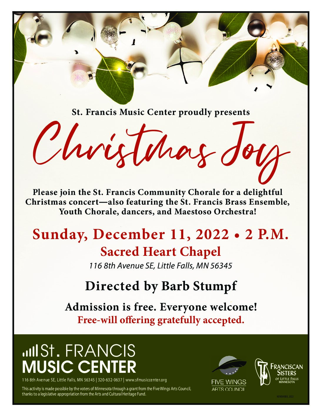 St. Francis Community Chorale's Christmas Concert