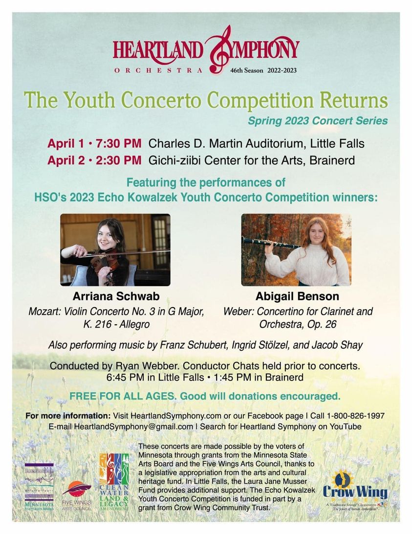 Heartland Symphony Orchestra: The Youth Concert Competition Returns