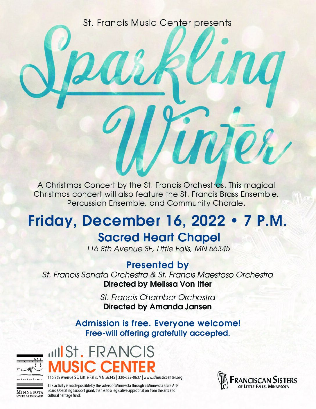 St. Francis Orchestras Christmas Concert