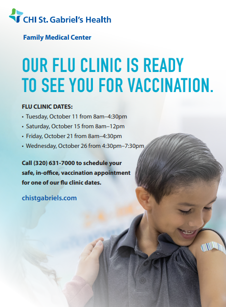 St. Gabriel's Health Family Medical Center Flu Clinic