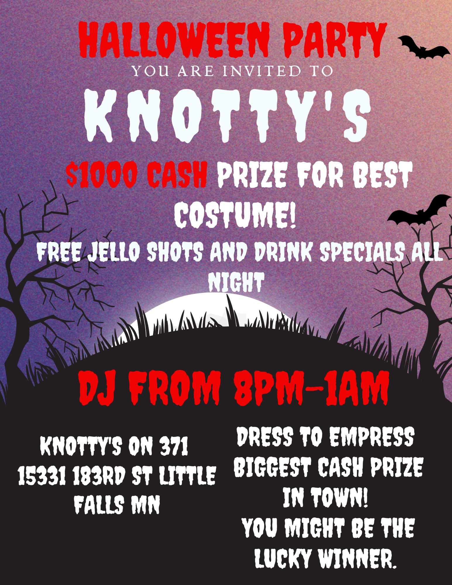 Knotty's Halloween Night Party