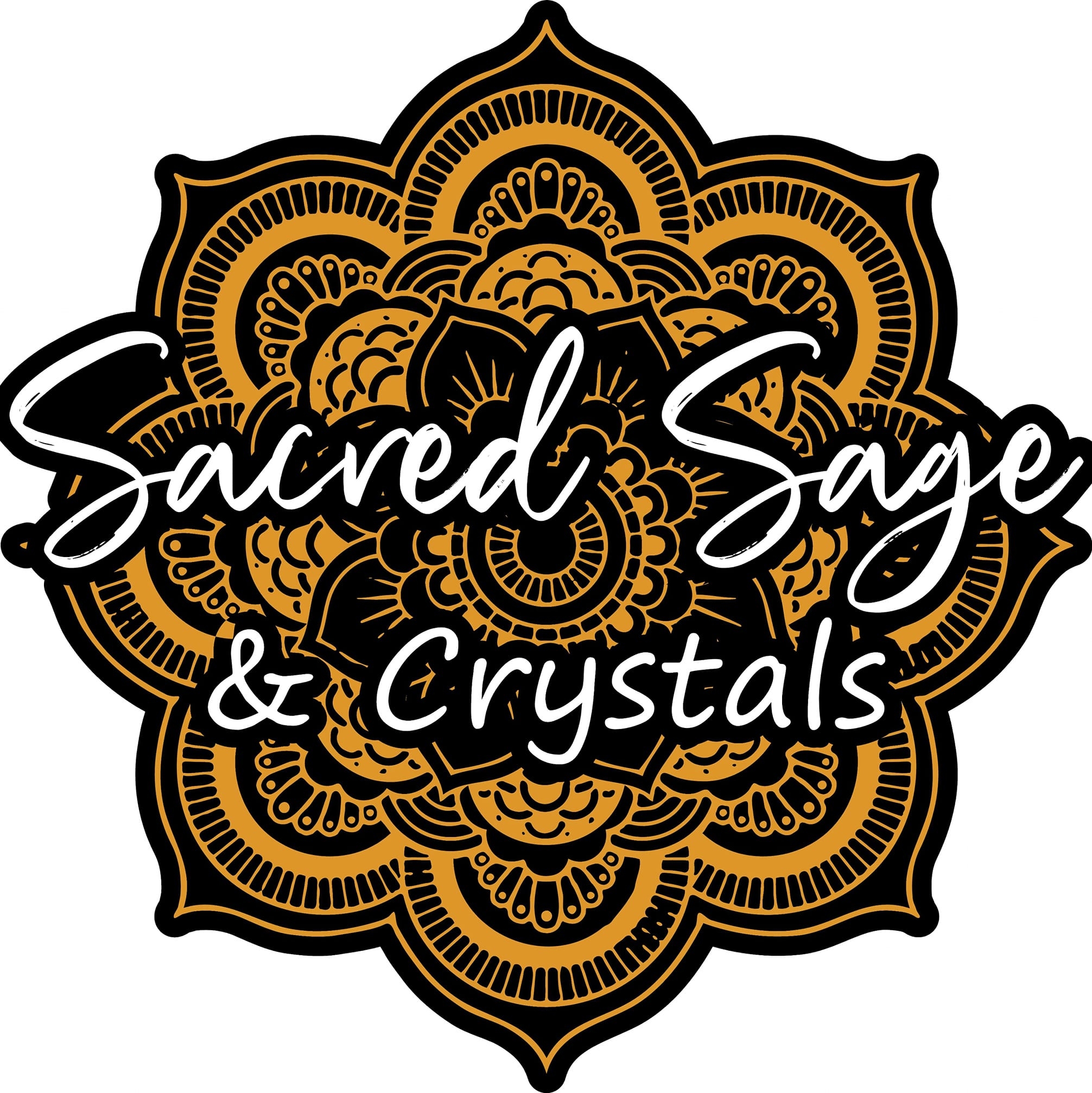 Sacred Sage & Crystals Logo