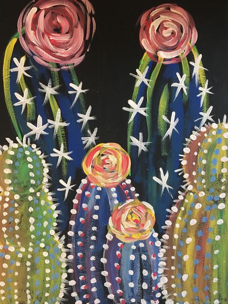 January Sip and Paint