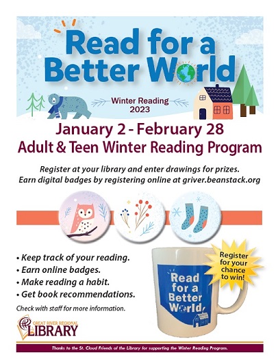 'Read for  a Better World' 2023 Winter Reading Program