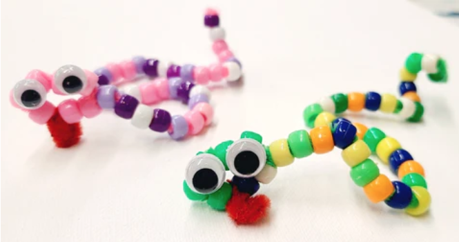 Pre-K Class Snake Art