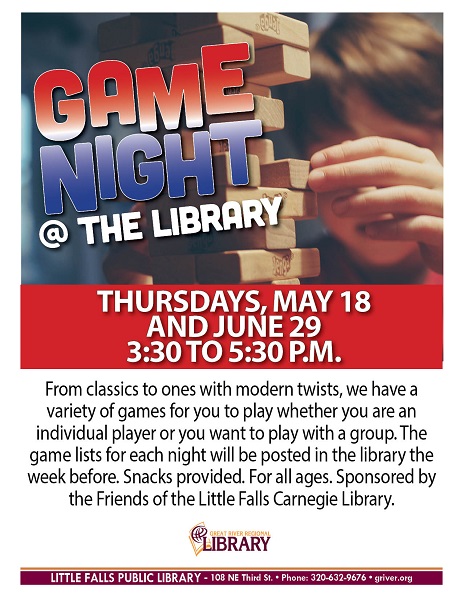 Game Night@ the Library!