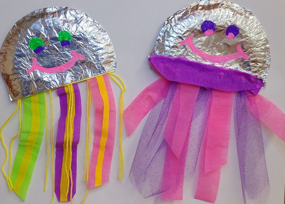 Pre-K Jellyfish Art Class