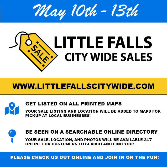 Little Falls City Wide Garage Sales