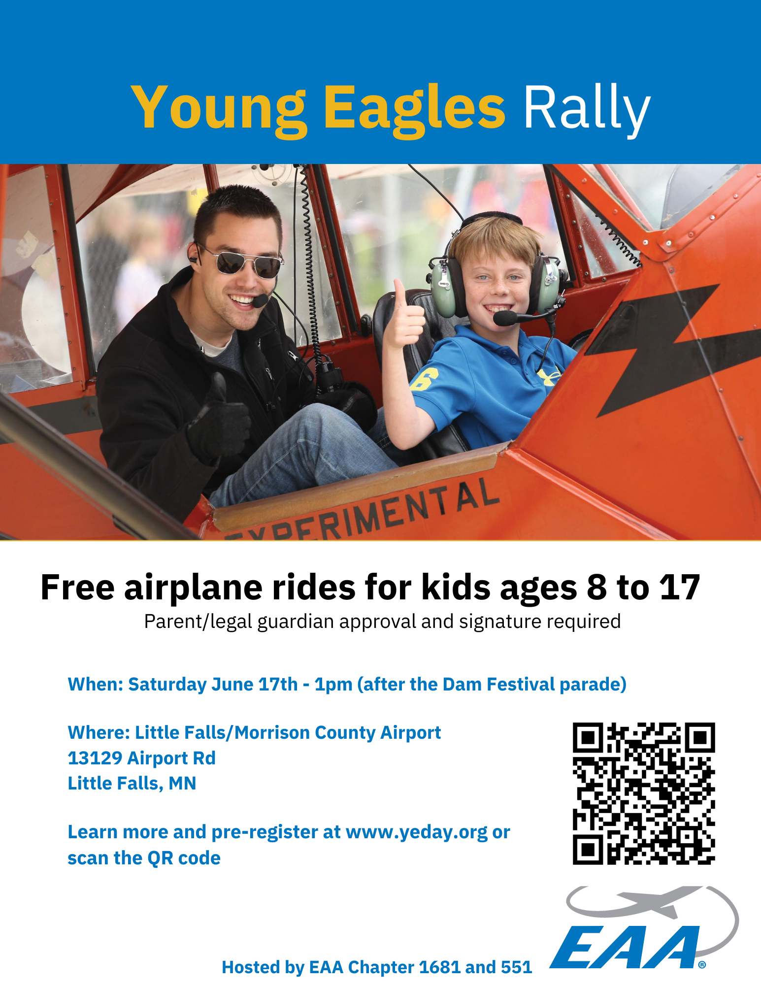 Young Eagles Rally