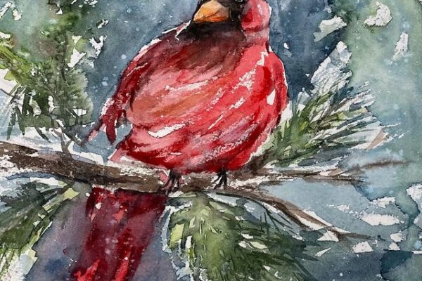 Watercolor Birds with Emily Witucki
