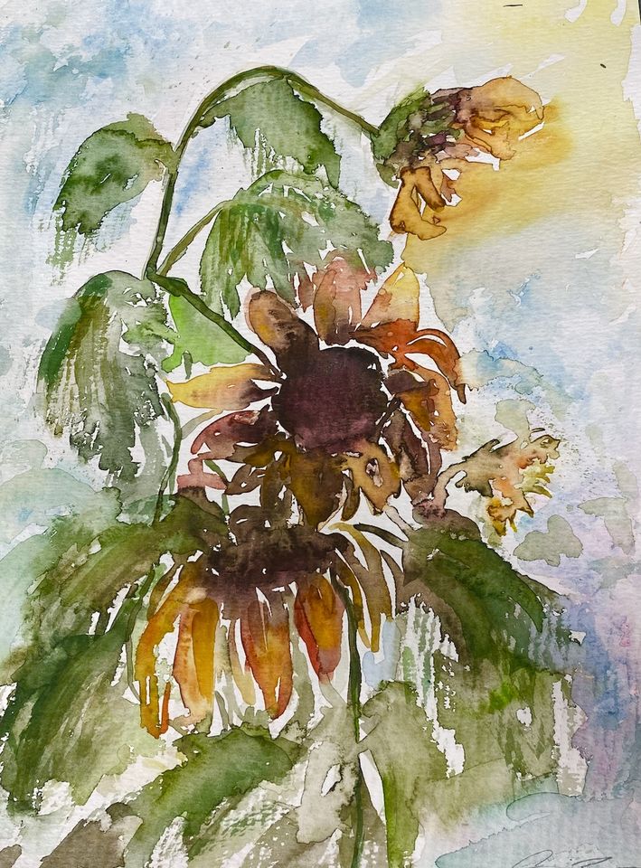 Watercolor Flower Arrangements with Emily Witucki