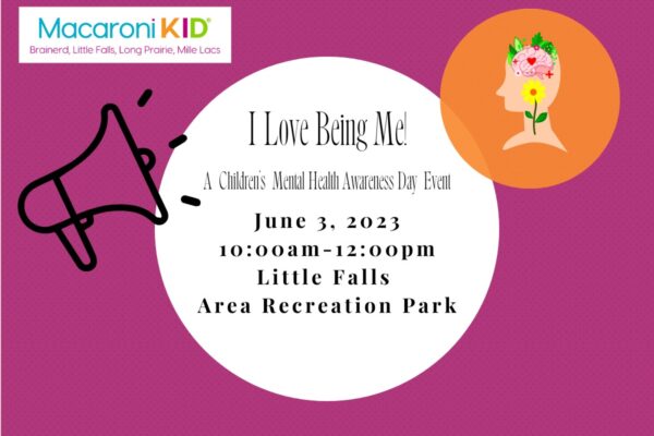 I Love Being Me! A Children's Mental Health Awareness Day Event