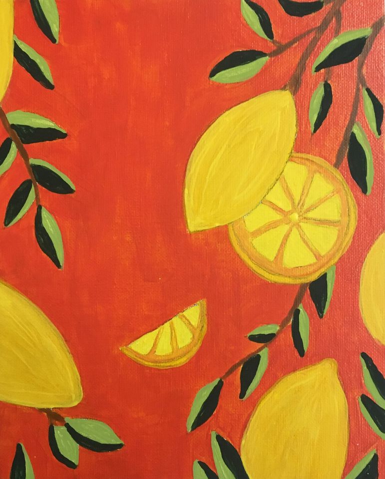 July Sip and Paint at Linden Hill