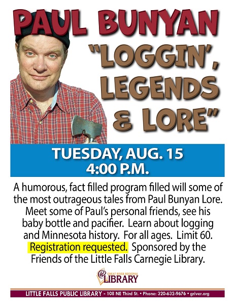 Paul Bunyan “Loggin, Legends & Lore”