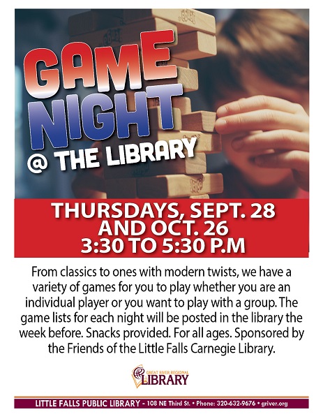 Game Night @ the Library!