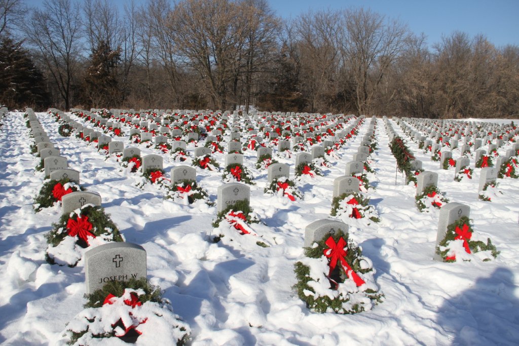 Wreath Laying at MN State Veterans Cemetery