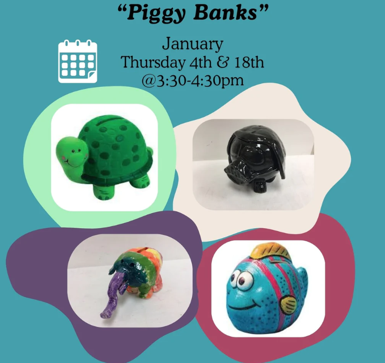 Ceramic Creations - Piggy Banks