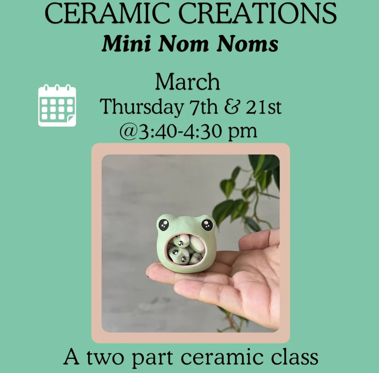 Ceramic Creations - Mini Nom Noms