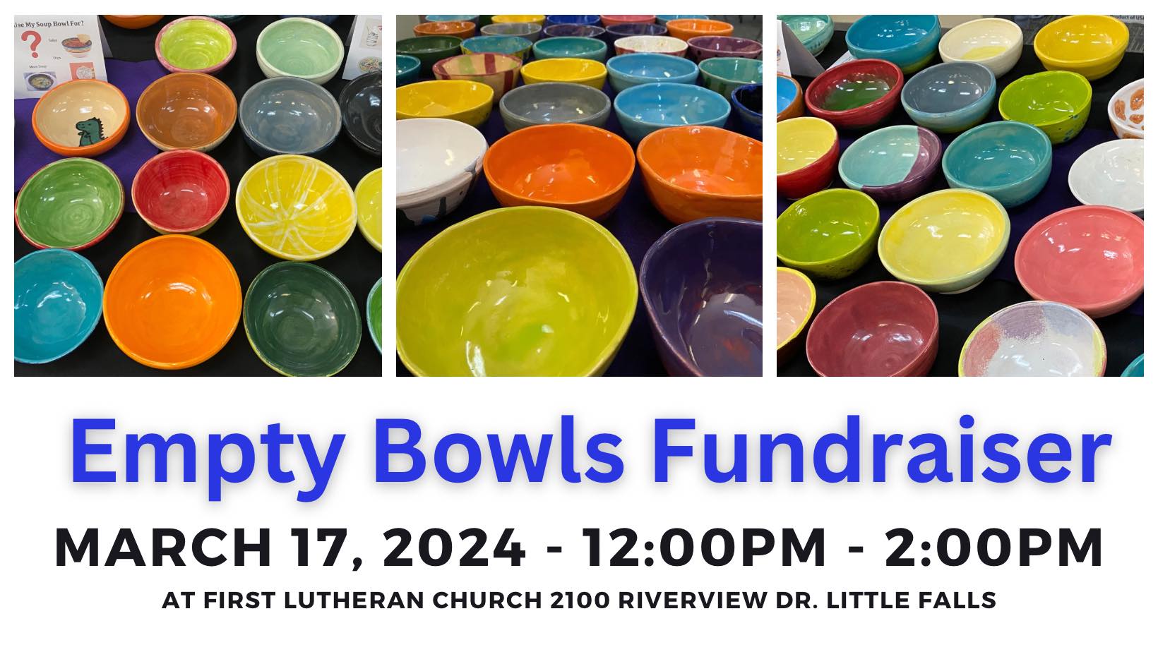 Empty Bowls Fundraiser