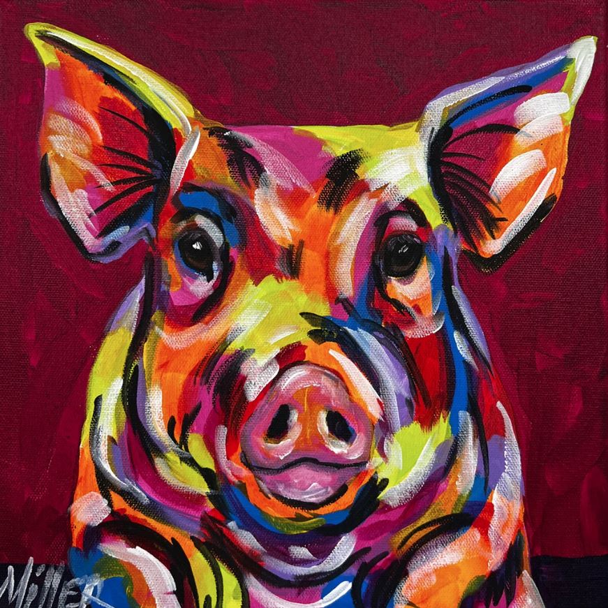 Pop Art Pig with Tracy Miller