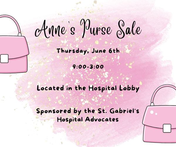 Anne's Purse Sale