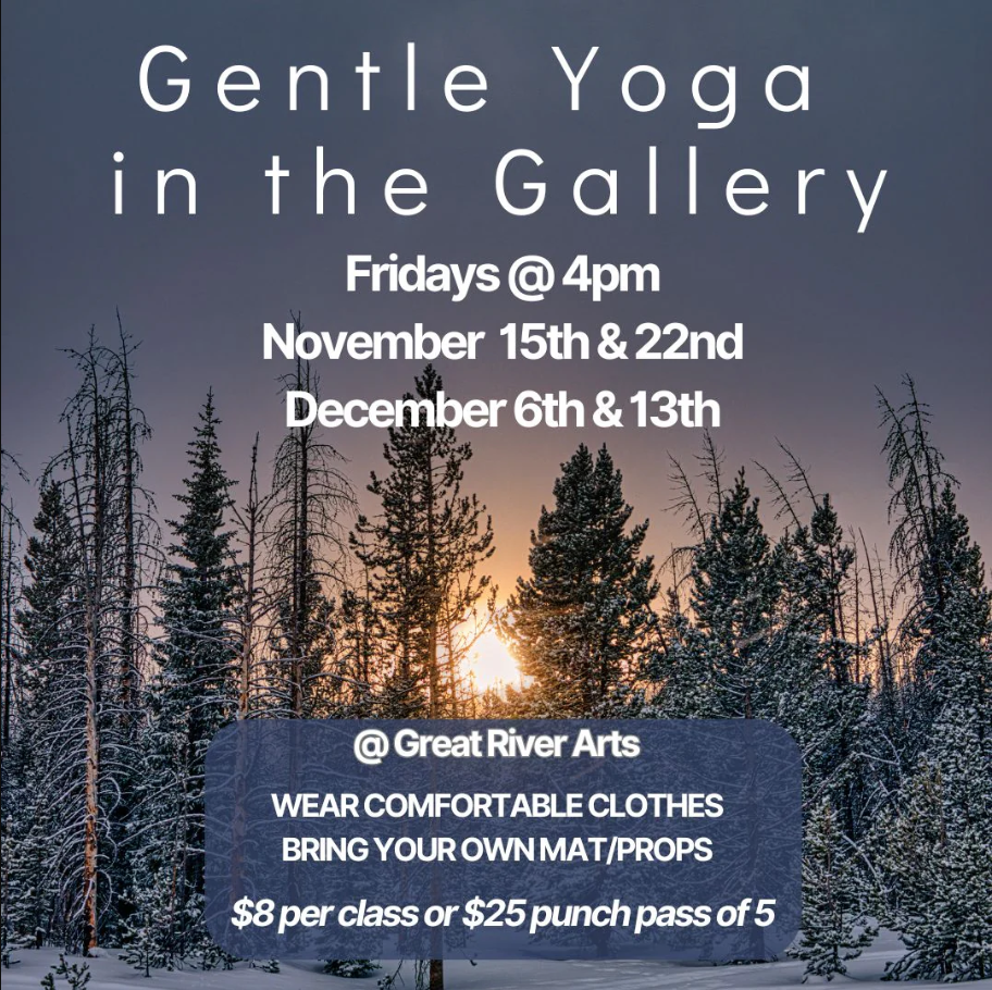 Gentle Yoga in the Gallery