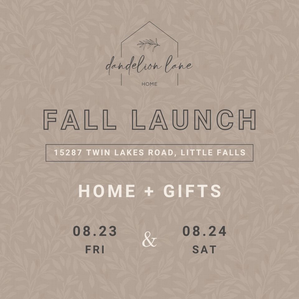 Dandelion Lane Fall Launch