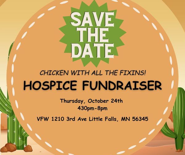 Chicken with All the Fixins: Hospice Fundraiser