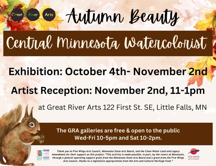 Central Minnesota Watercolorists Reception