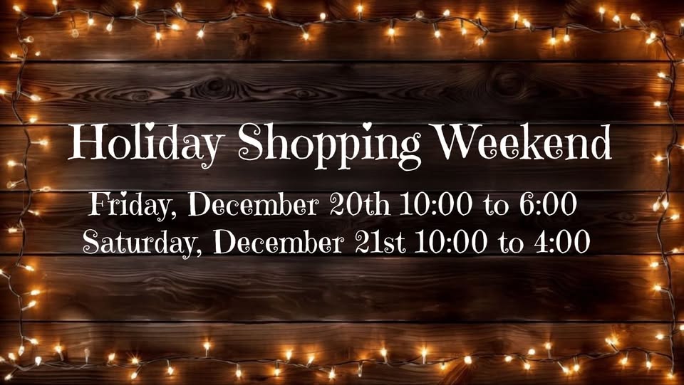 Holiday Shopping Weekend